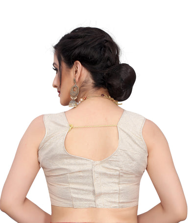 Georgette Satin Mustard Saree With Blouse