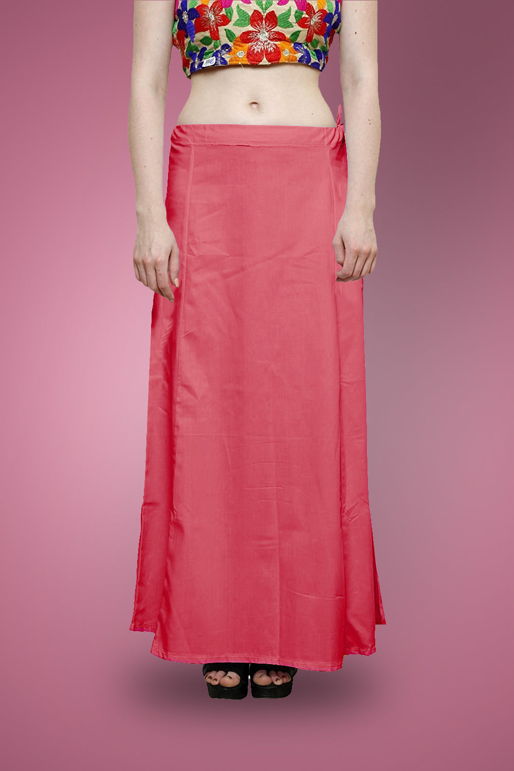 Pure Cotton Sari Petticoat Underskirt Innerwear
