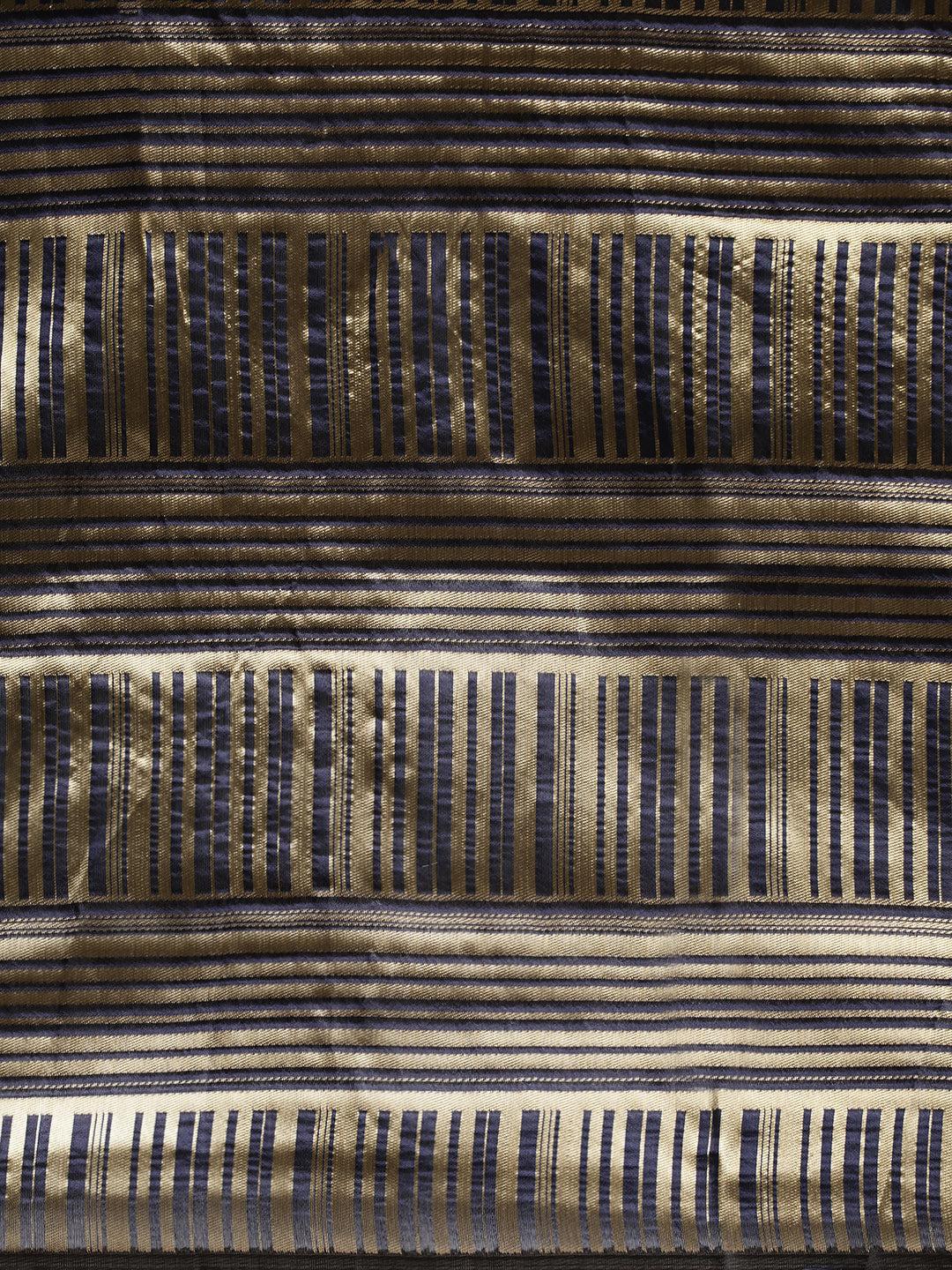 Banarasi Silk Zari Embroidery Work Blue Saree